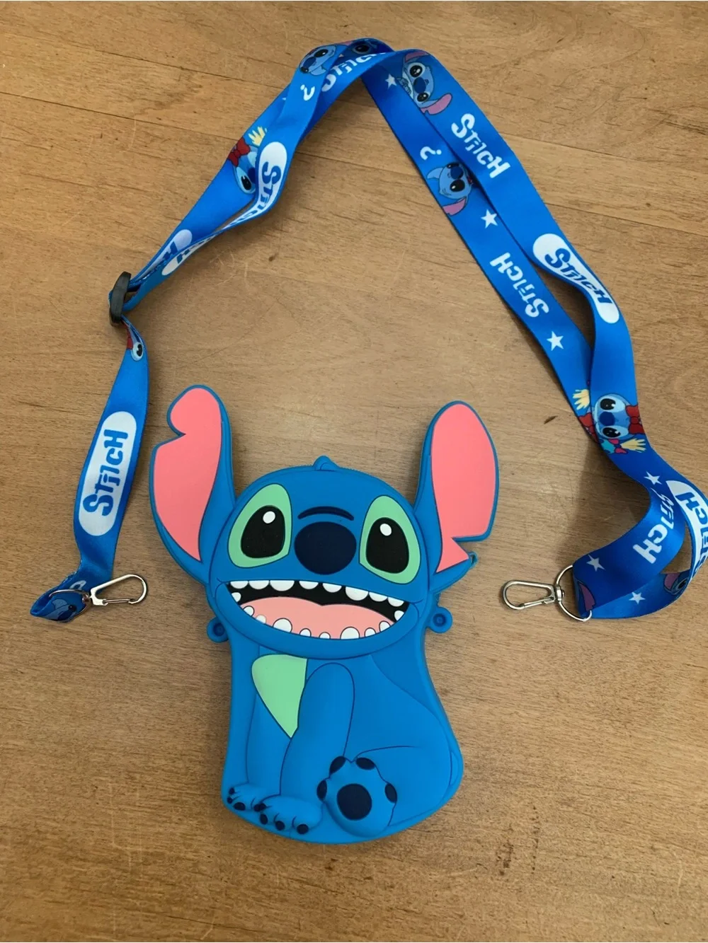 Disney Stitch Silicone Mini Bag with Adjustable Strap